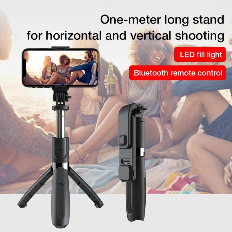 Bluetooth Selfie Stick Mobile Remote Control Tripod
